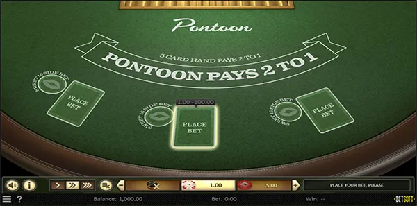 pontoon blackjack image