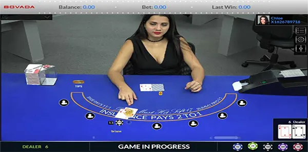 live dealer blackjack image