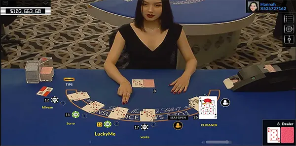 bovada live dealer blackjack image