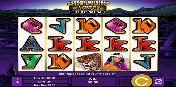 aztec riches progressive slot image